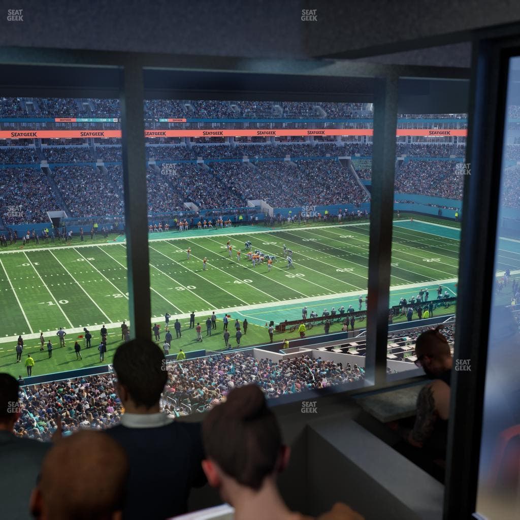 Hard Rock Stadium - Section Mezzanine Suite 49 B Seat View