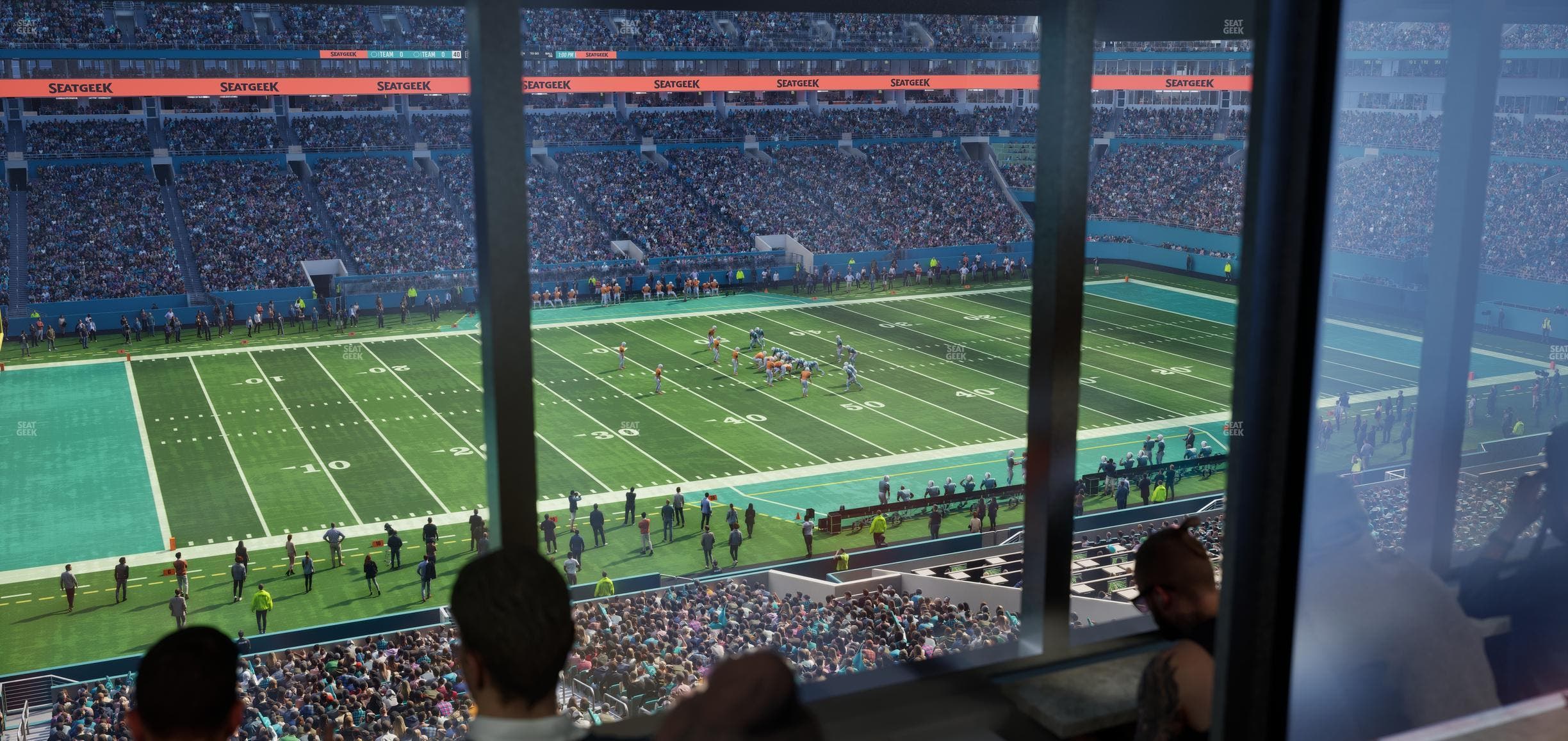 Hard Rock Stadium - Section Mezzanine Suite 49 B Seat View