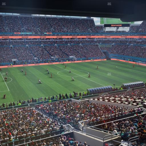 Hard Rock Stadium - Section Mezzanine Suite 49 B Seat View