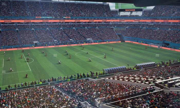 Hard Rock Stadium - Section Mezzanine Suite 49 B Seat View