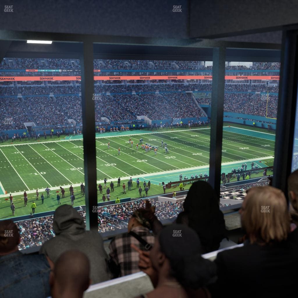 Hard Rock Stadium - Section Mezzanine Suite 49 C Seat View