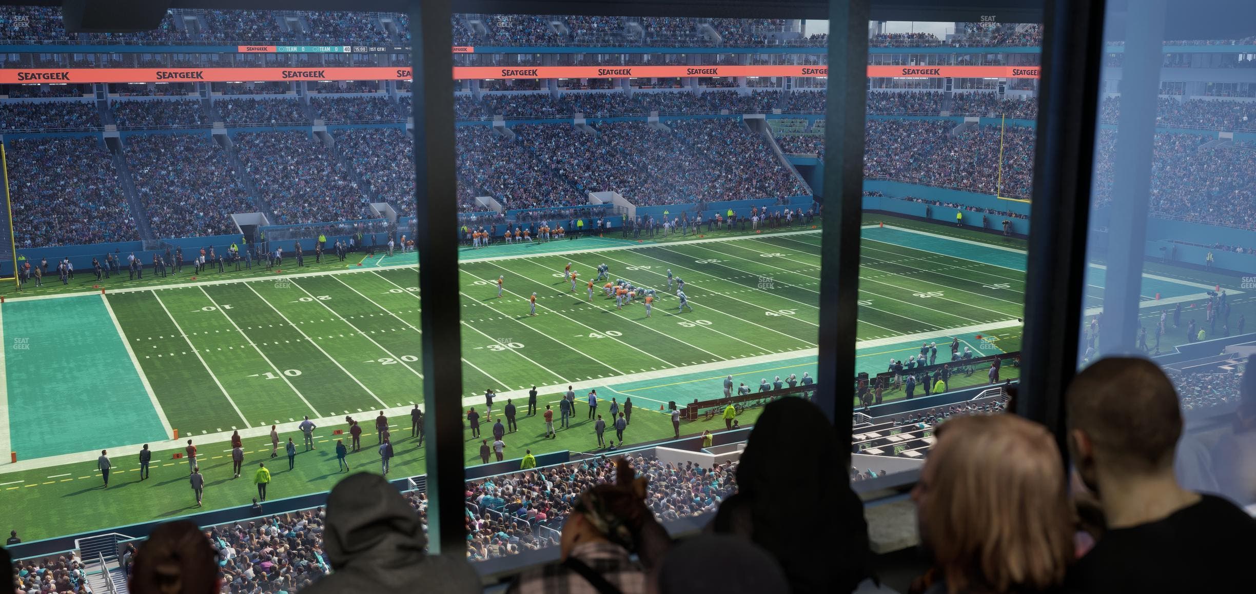 Hard Rock Stadium - Section Mezzanine Suite 49 C Seat View