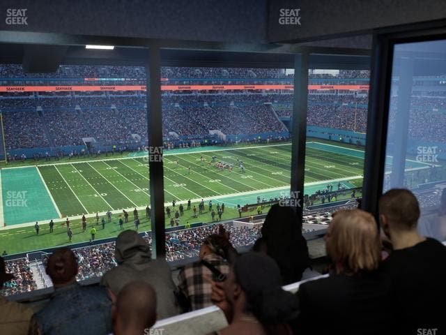 Hard Rock Stadium - Section Mezzanine Suite 49 C Seat View