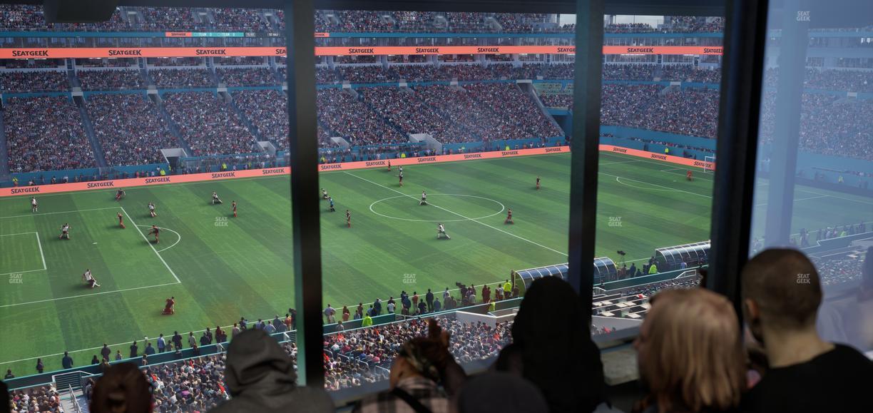 Hard Rock Stadium - Section Mezzanine Suite 49 C Seat View