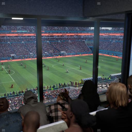 Hard Rock Stadium - Section Mezzanine Suite 49 C Seat View