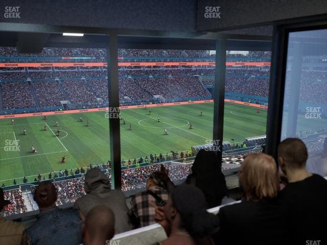 Hard Rock Stadium - Section Mezzanine Suite 49 C Seat View