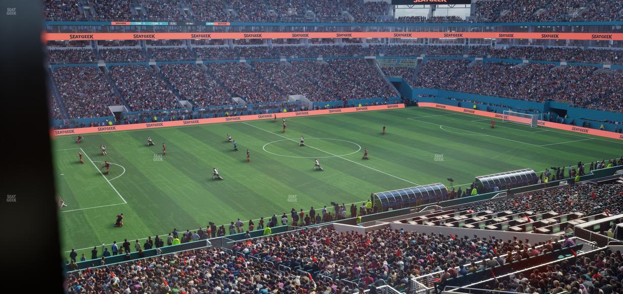 Hard Rock Stadium - Section Mezzanine Suite 49 C Seat View