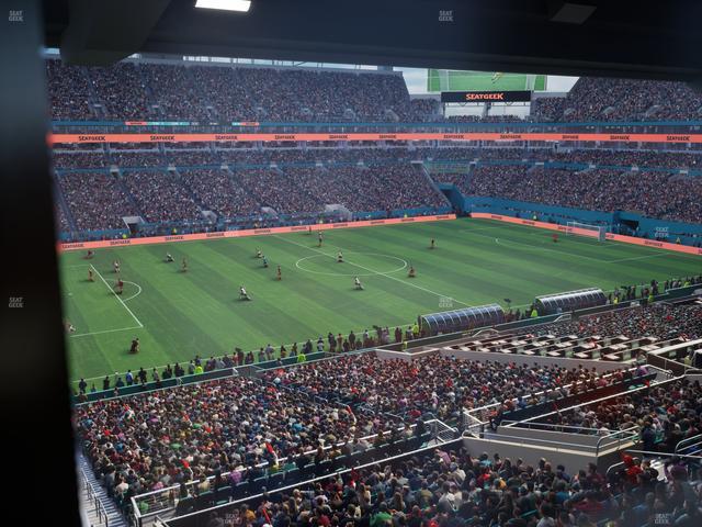 Hard Rock Stadium - Section Mezzanine Suite 49 C Seat View