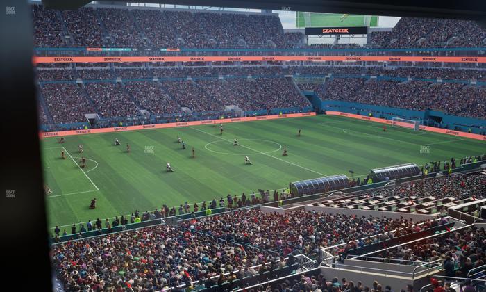 Hard Rock Stadium - Section Mezzanine Suite 49 C Seat View