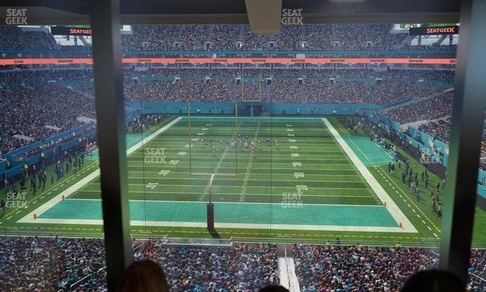 Hard Rock Stadium - Section Mezzanine Suite 5 A Seat View