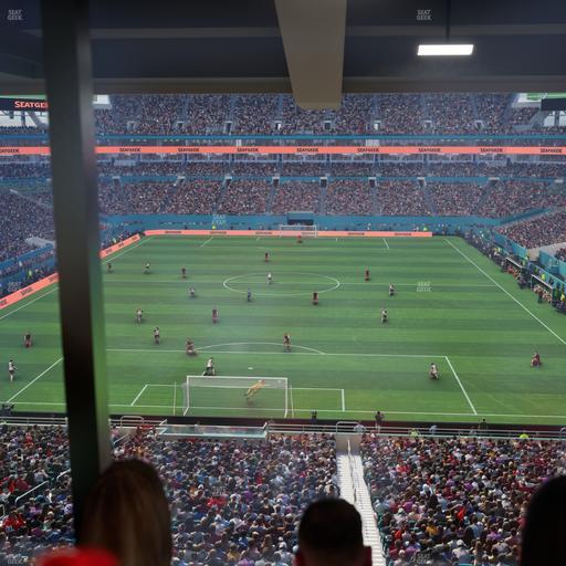 Hard Rock Stadium - Section Mezzanine Suite 5 A Seat View