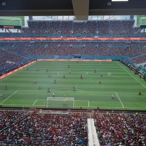 Hard Rock Stadium - Section Mezzanine Suite 5 A Seat View
