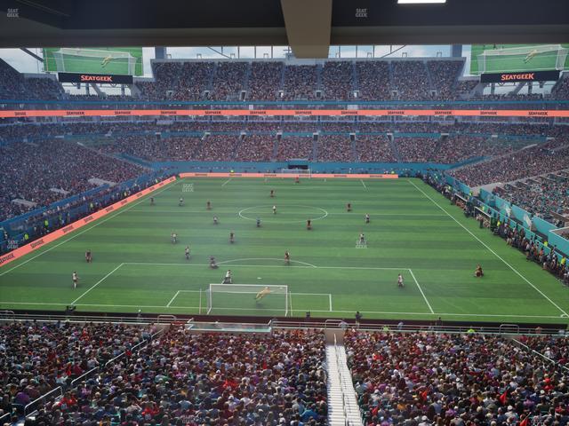 Hard Rock Stadium - Section Mezzanine Suite 5 A Seat View