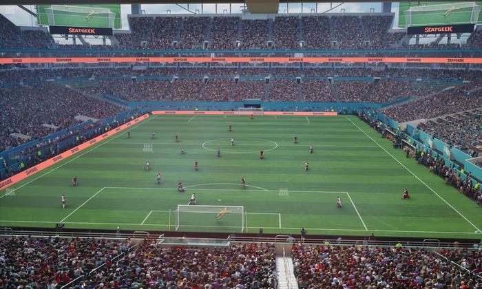 Hard Rock Stadium - Section Mezzanine Suite 5 A Seat View