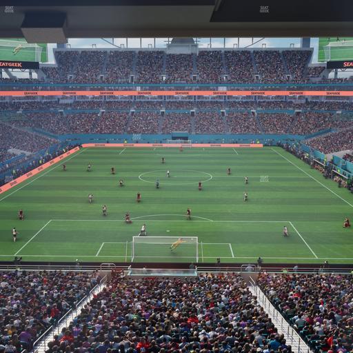 Hard Rock Stadium - Section Mezzanine Suite 5 B Seat View