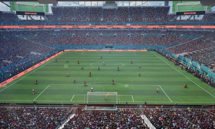 Hard Rock Stadium - Section Mezzanine Suite 5 B Seat View