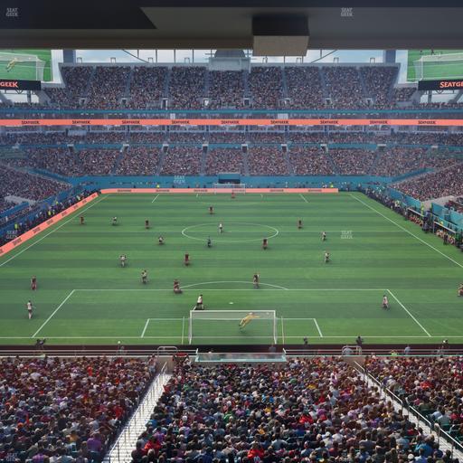 Hard Rock Stadium - Section Mezzanine Suite 5 C Seat View