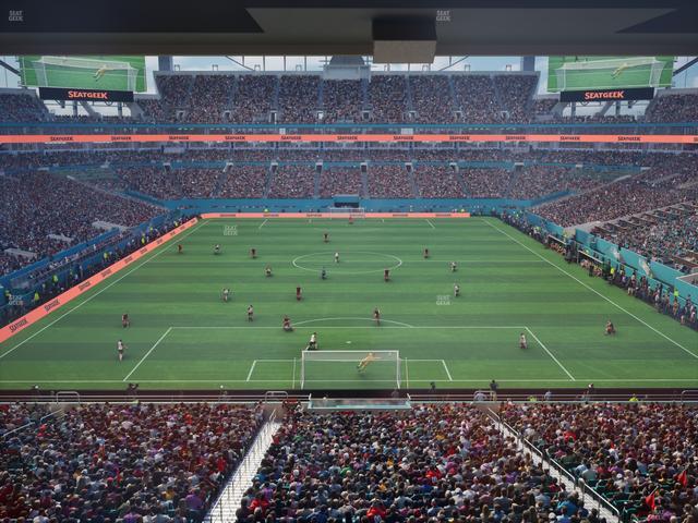 Hard Rock Stadium - Section Mezzanine Suite 5 C Seat View