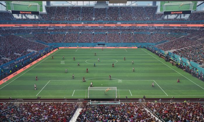 Hard Rock Stadium - Section Mezzanine Suite 5 C Seat View