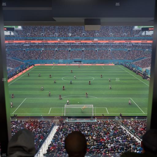 Hard Rock Stadium - Section Mezzanine Suite 5 C Seat View