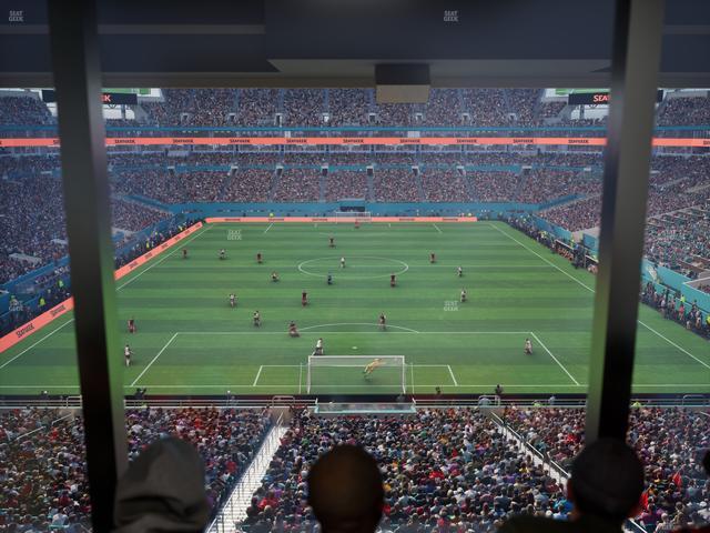 Hard Rock Stadium - Section Mezzanine Suite 5 C Seat View Hard Rock Stadium - Section Mezzanine Suite 5 C Seat View