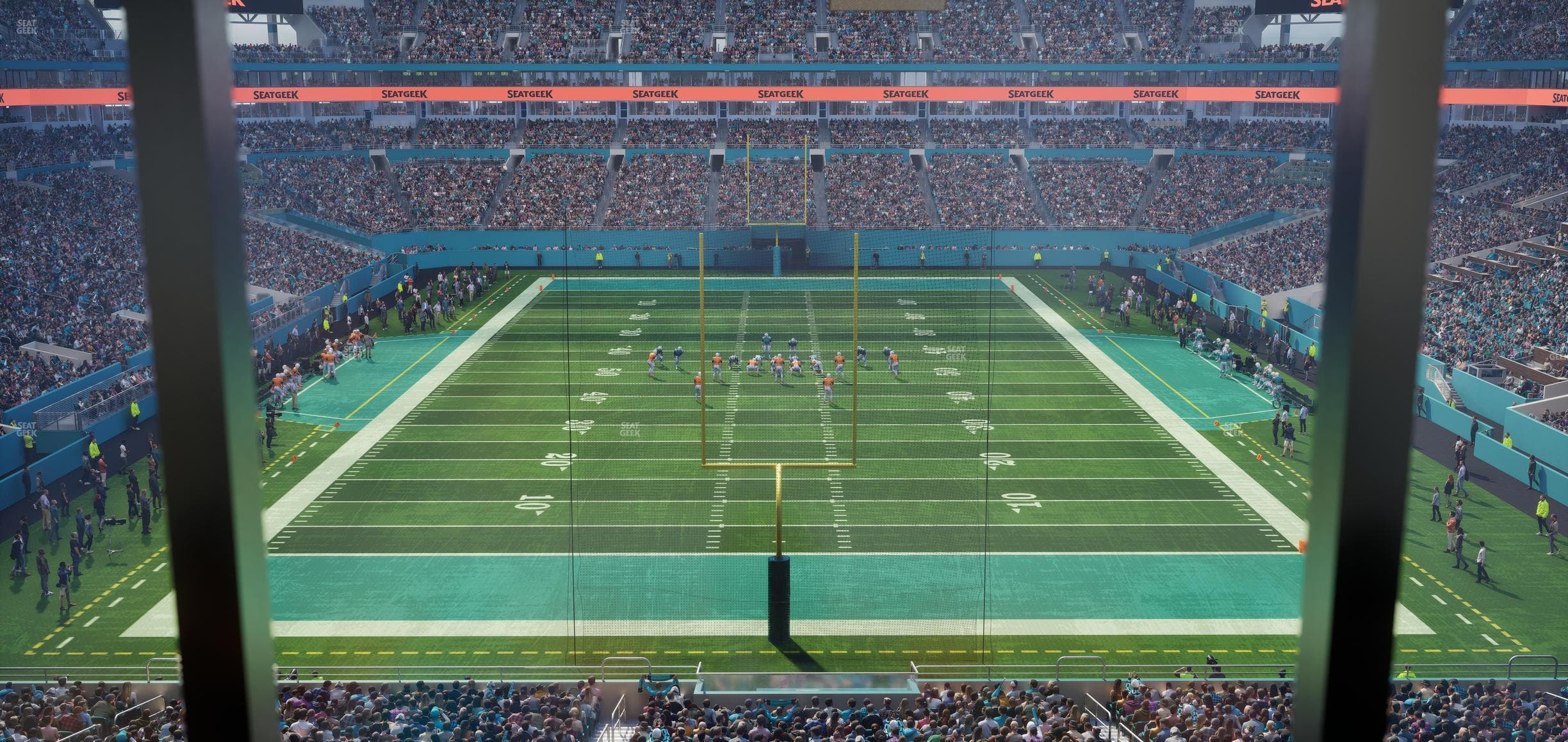 Hard Rock Stadium - Section Mezzanine Suite 5 C Seat View