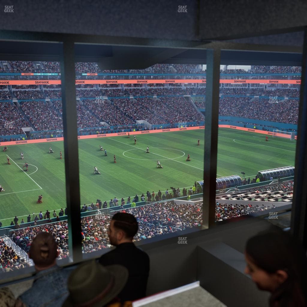 Hard Rock Stadium - Section Mezzanine Suite 50 A Seat View