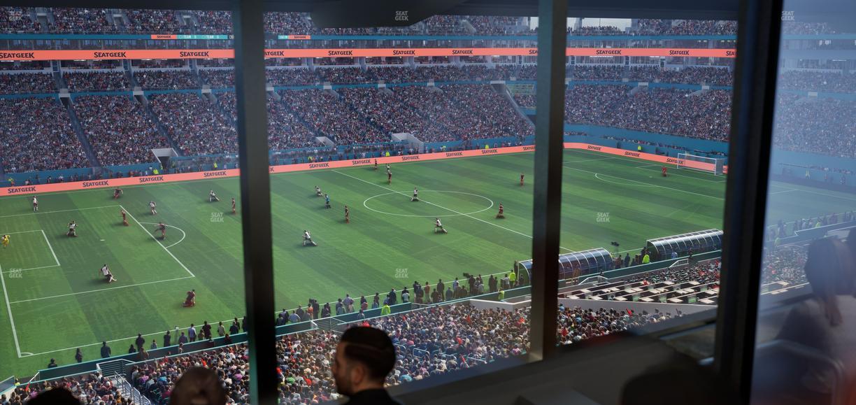 Hard Rock Stadium - Section Mezzanine Suite 50 A Seat View