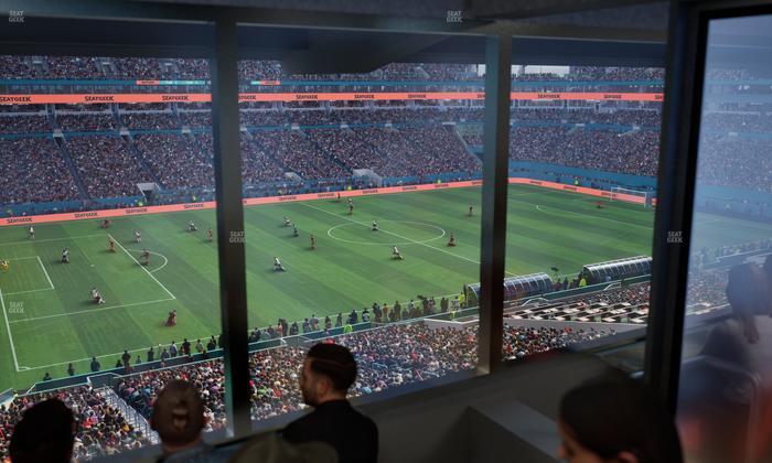 Hard Rock Stadium - Section Mezzanine Suite 50 A Seat View