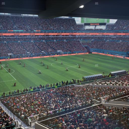 Hard Rock Stadium - Section Mezzanine Suite 50 A Seat View