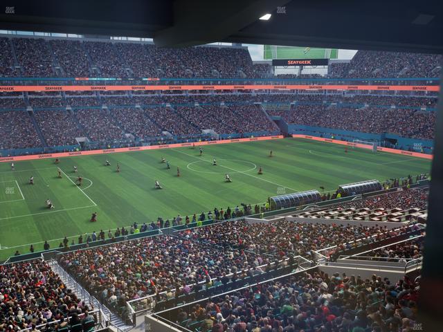 Hard Rock Stadium - Section Mezzanine Suite 50 A Seat View