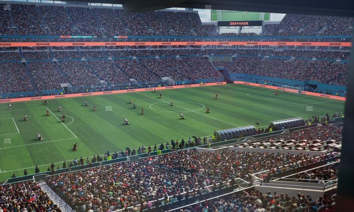 Hard Rock Stadium - Section Mezzanine Suite 50 A Seat View