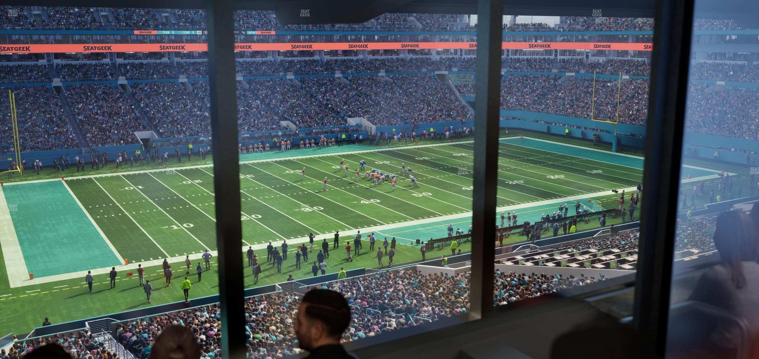 Hard Rock Stadium - Section Mezzanine Suite 50 A Seat View