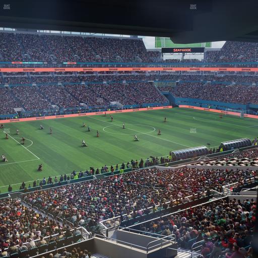 Hard Rock Stadium - Section Mezzanine Suite 50 B Seat View