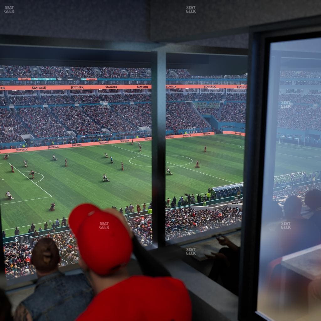 Hard Rock Stadium - Section Mezzanine Suite 50 B Seat View