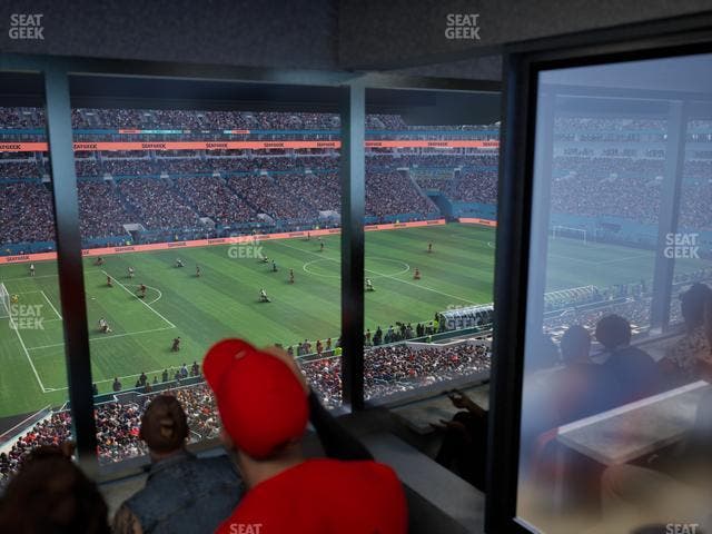 Hard Rock Stadium - Section Mezzanine Suite 50 B Seat View