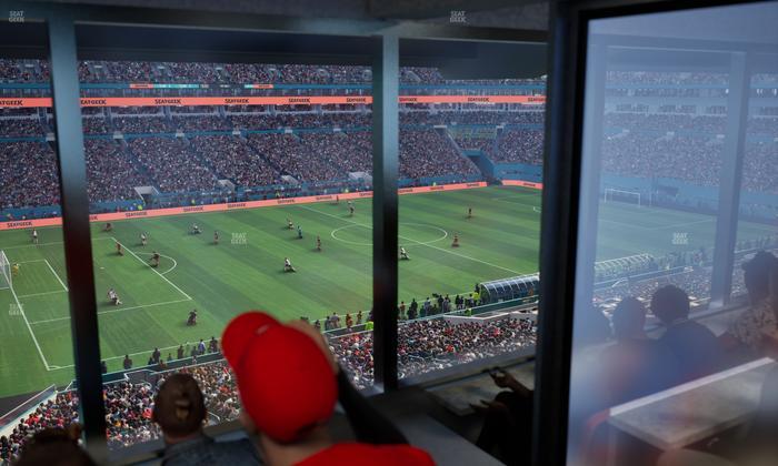 Hard Rock Stadium - Section Mezzanine Suite 50 B Seat View