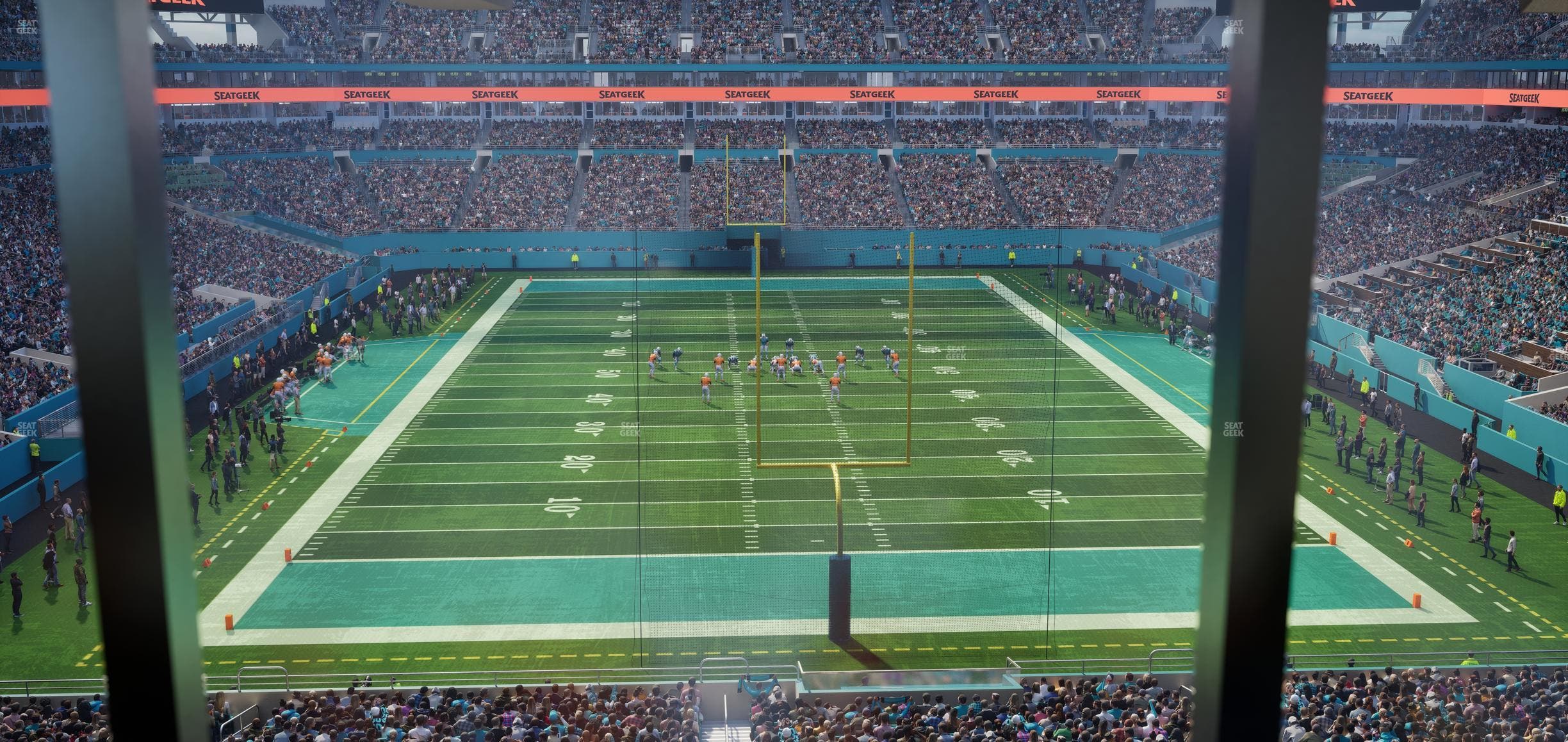 Hard Rock Stadium - Section Mezzanine Suite 6 A Seat View