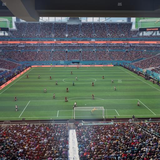 Hard Rock Stadium - Section Mezzanine Suite 6 A Seat View