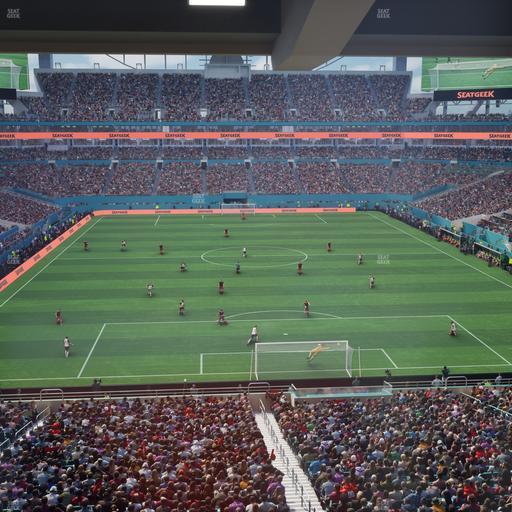 Hard Rock Stadium - Section Mezzanine Suite 6 B Seat View