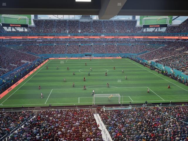 Hard Rock Stadium - Section Mezzanine Suite 6 B Seat View