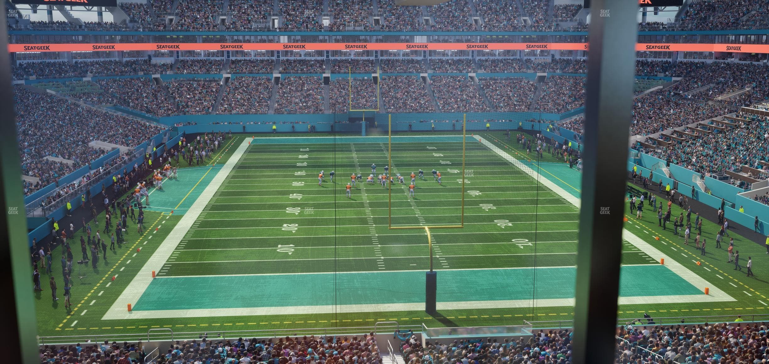 Hard Rock Stadium - Section Mezzanine Suite 6 B Seat View