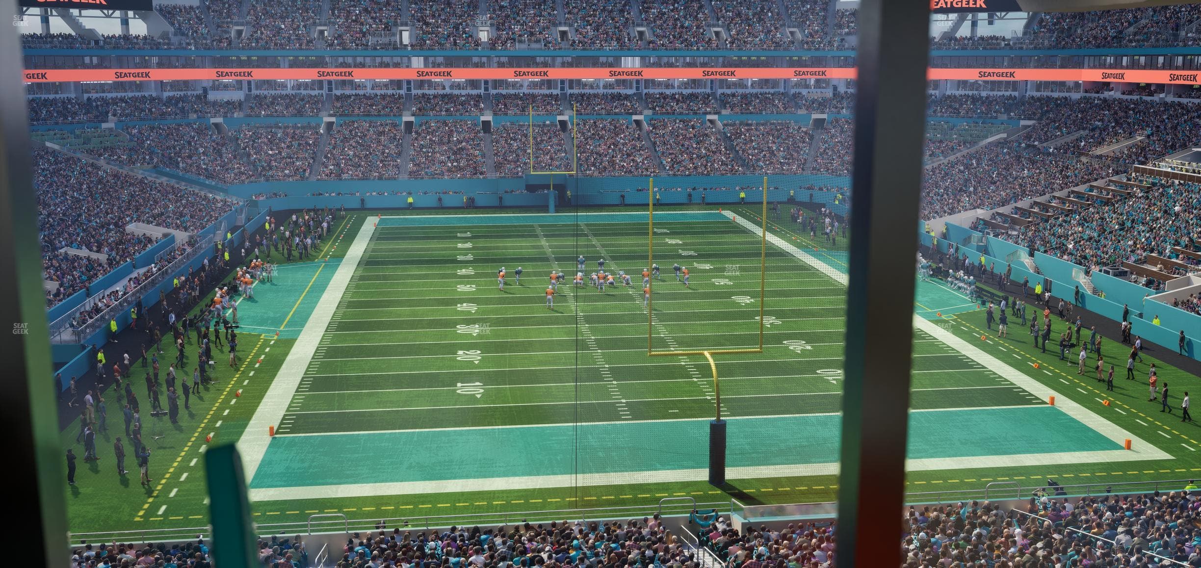 Hard Rock Stadium - Section Mezzanine Suite 6 C Seat View