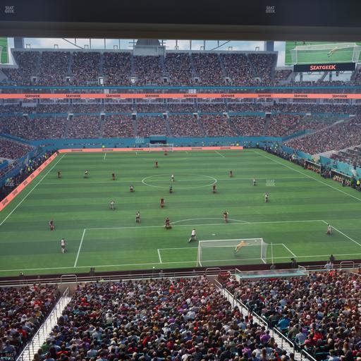 Hard Rock Stadium - Section Mezzanine Suite 6 C Seat View