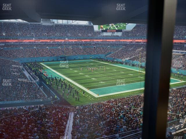 Hard Rock Stadium - Section Mezzanine Suite 8 Seat View