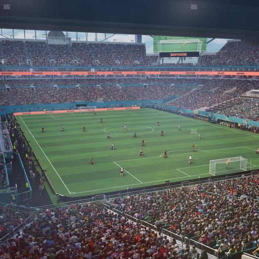 Hard Rock Stadium - Section Mezzanine Suite 8 Seat View