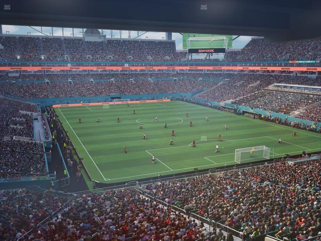 Hard Rock Stadium - Section Mezzanine Suite 8 Seat View Hard Rock Stadium - Section Mezzanine Suite 8 Seat View