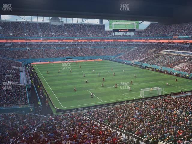 Hard Rock Stadium - Section Mezzanine Suite 8 Seat View