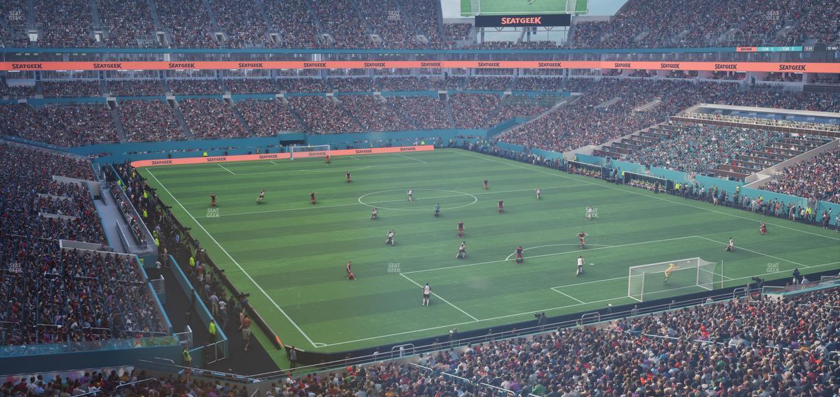 Hard Rock Stadium - Section Mezzanine Suite 8 Seat View