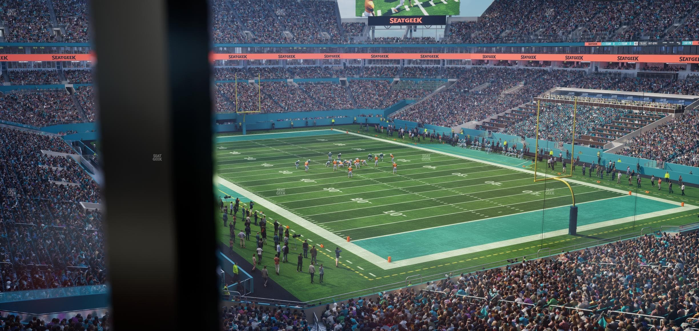 Hard Rock Stadium - Section Mezzanine Suite 9 A Seat View